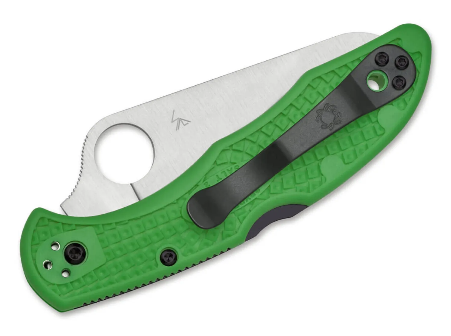 Spyderco Salt 2 Serrated LC200N Green