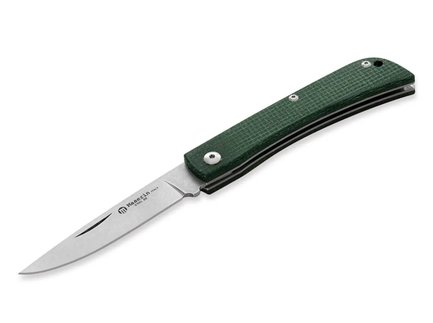 Maserin Scout 163 Green Micarta