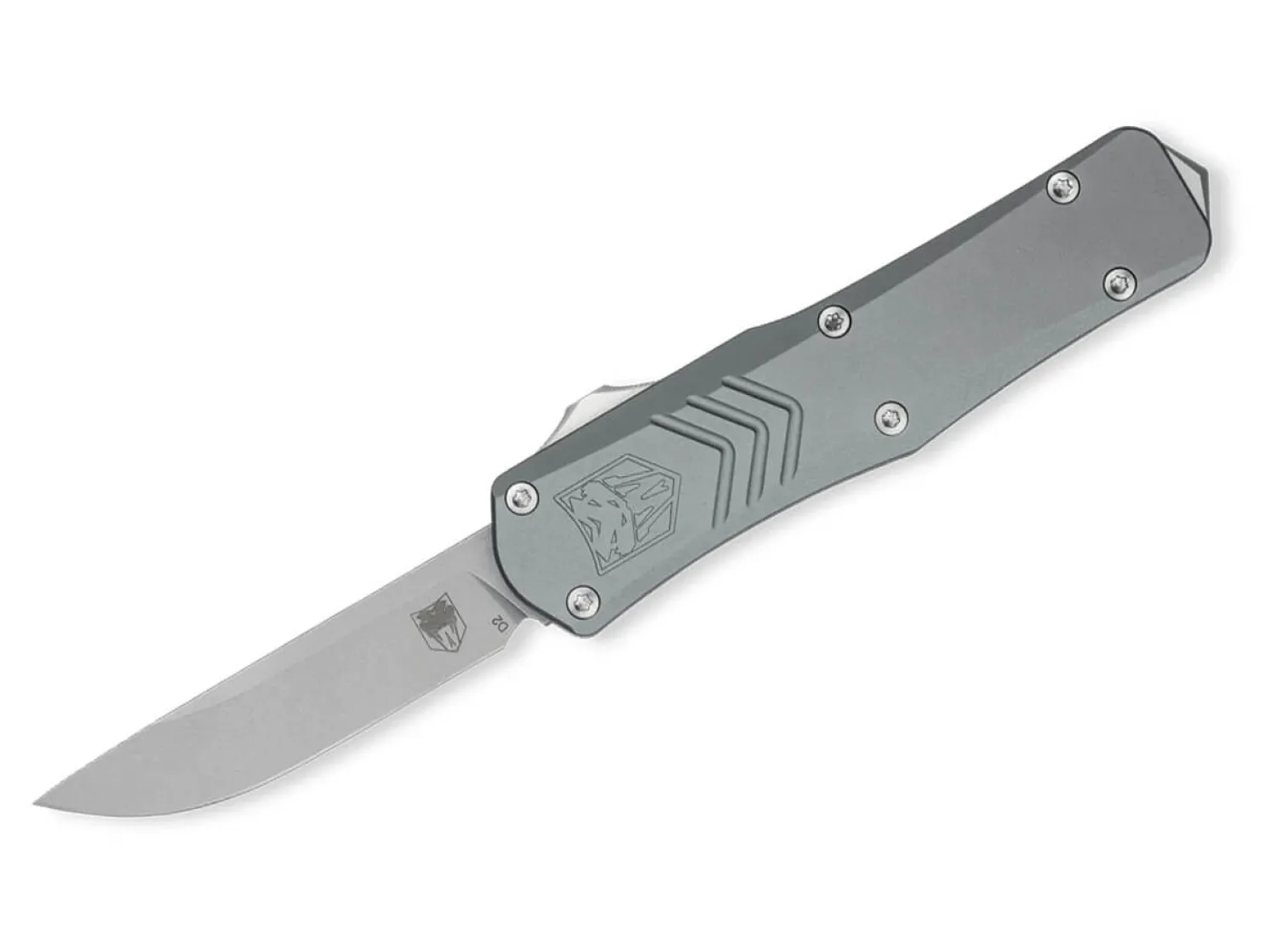 CobraTec Small FS-X Gen II Grey Drop Not Serrated