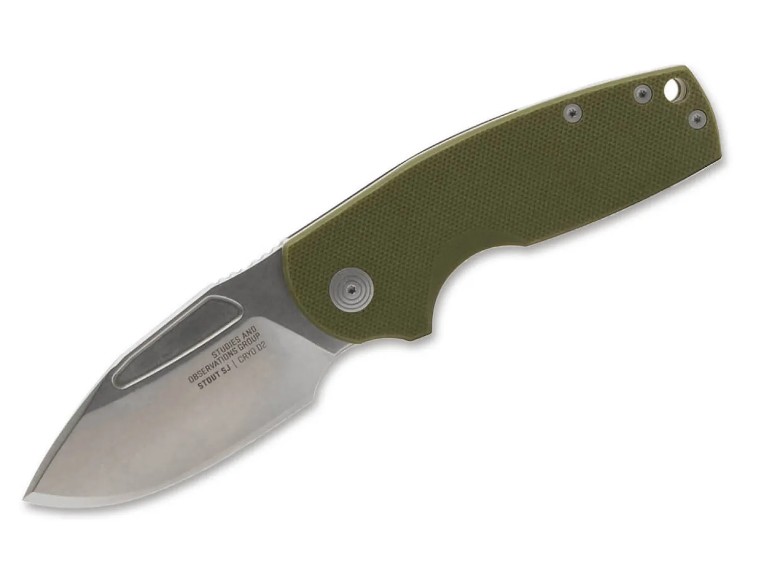 SOG Stout SJ OD G10 Stonewash