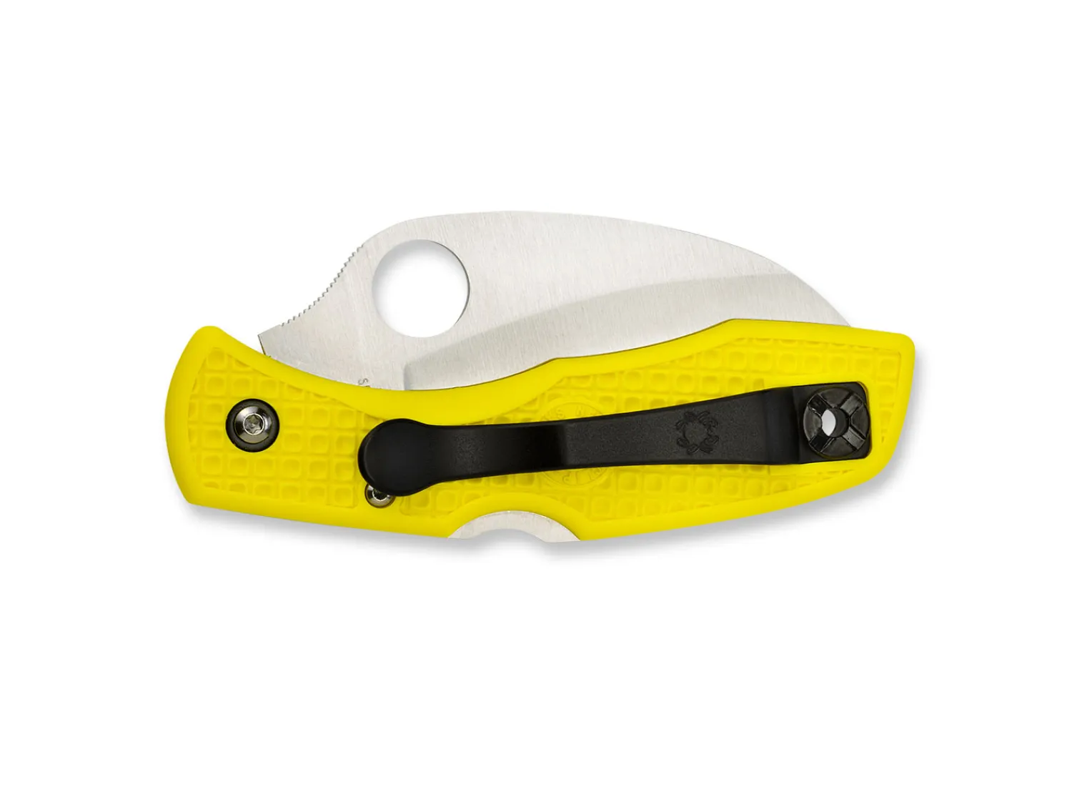 Spyderco Tasman Salt H1 Plain Yellow