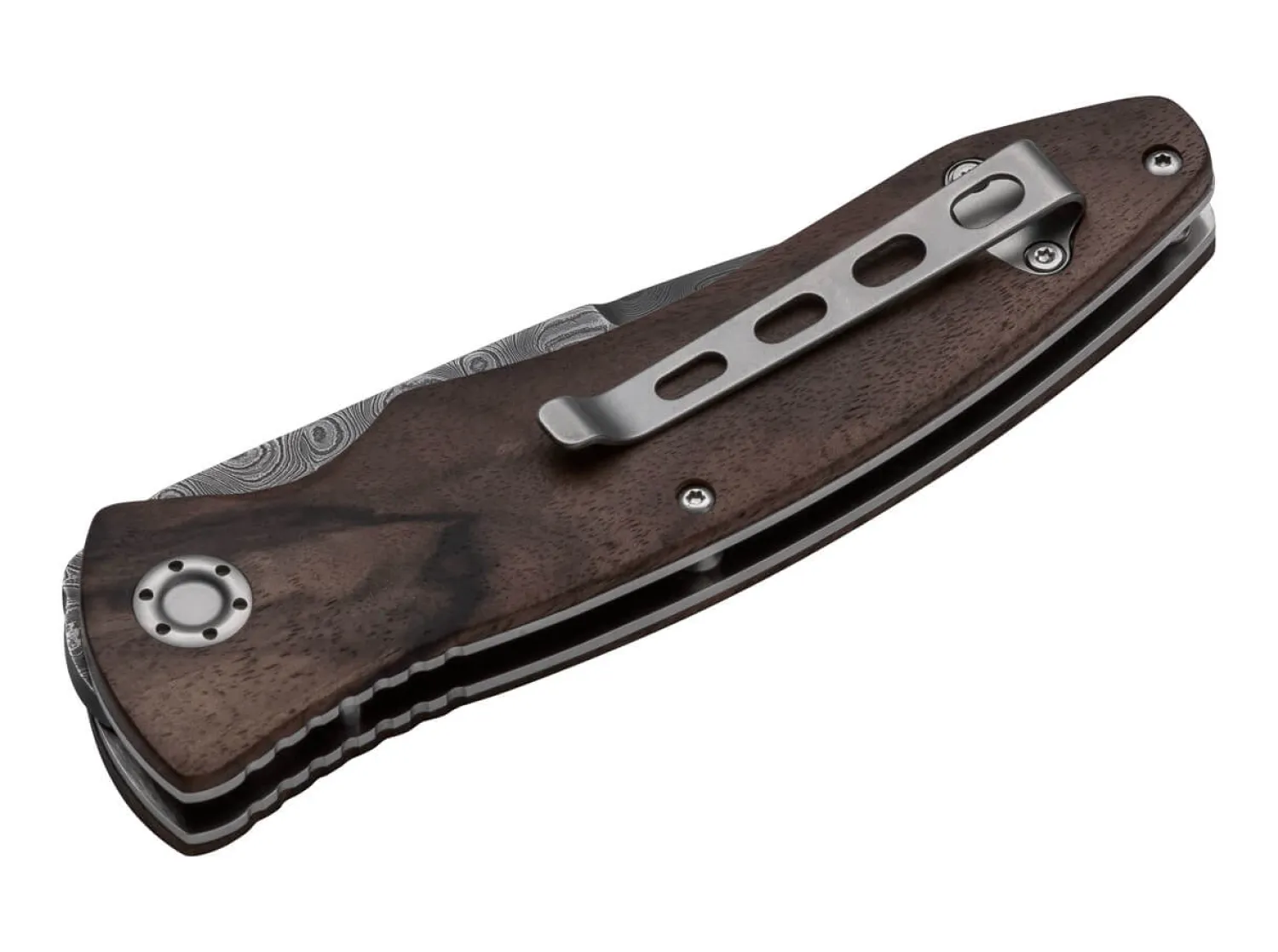 Böker Manufaktur Solingen Tirpitz-Damast Wood 42