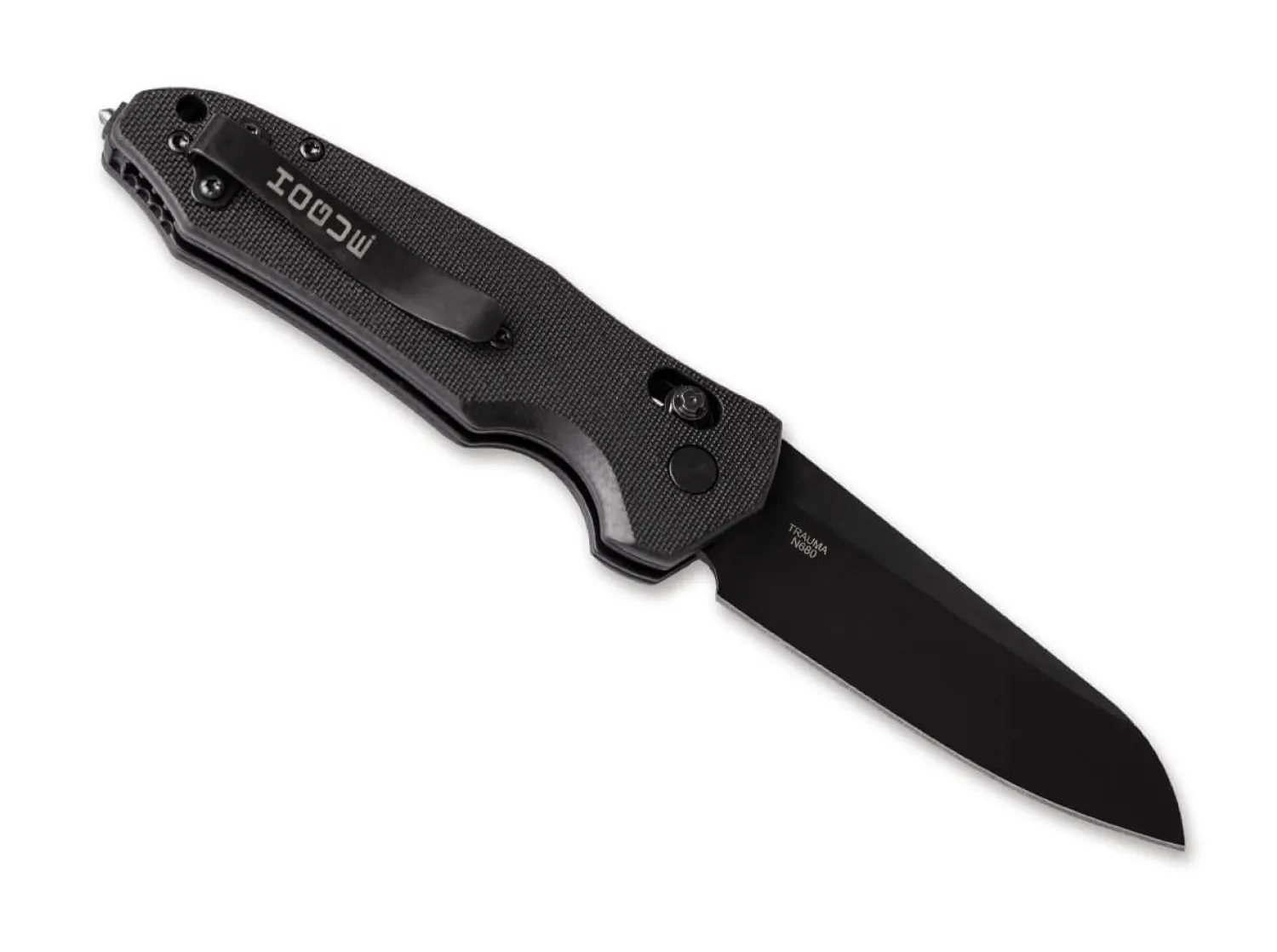 Hogue Trauma First Response Tool 3.4 G10 Solid Black Cerakote