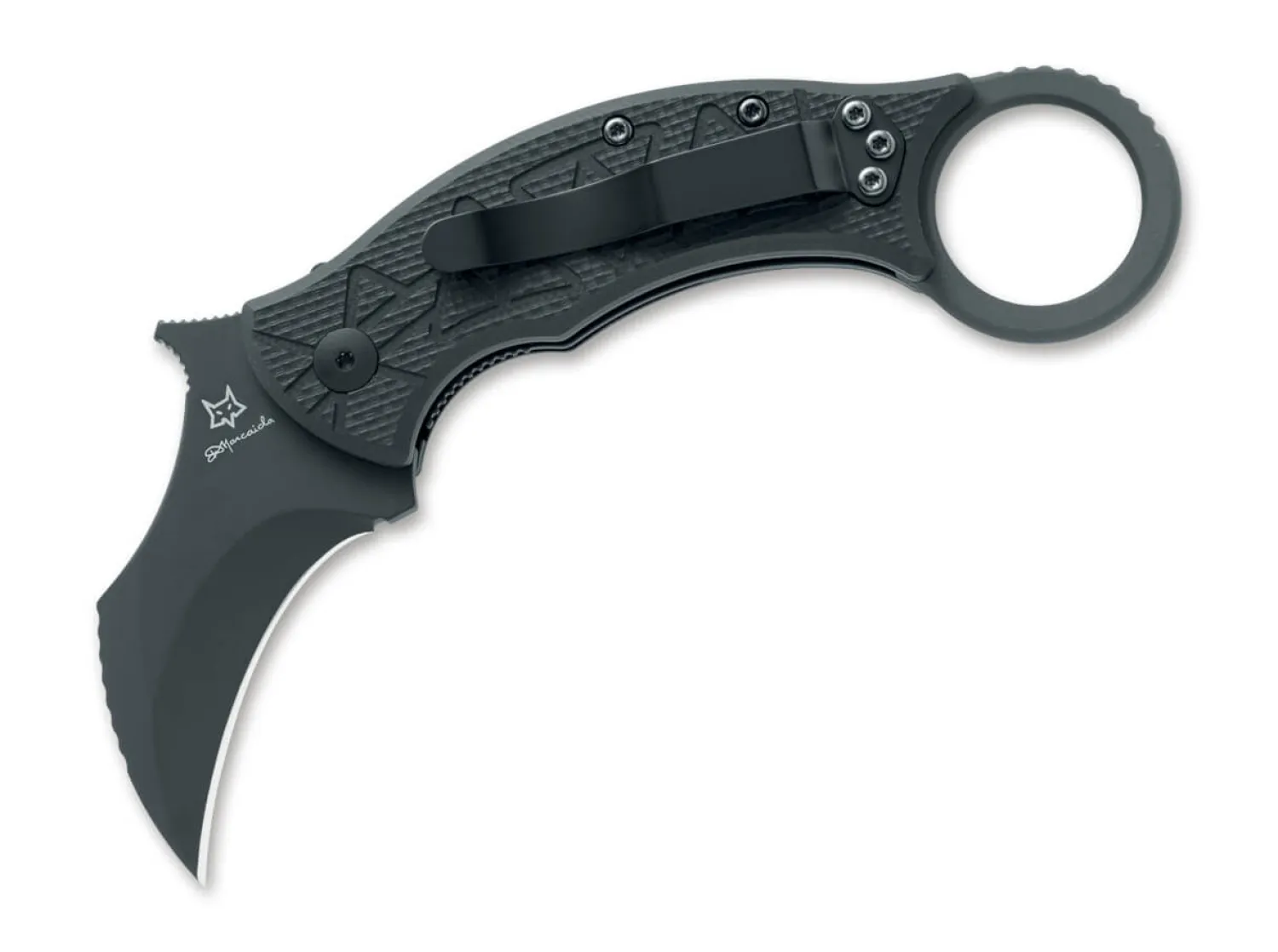 Fox Knives Tribal K G10 All Black