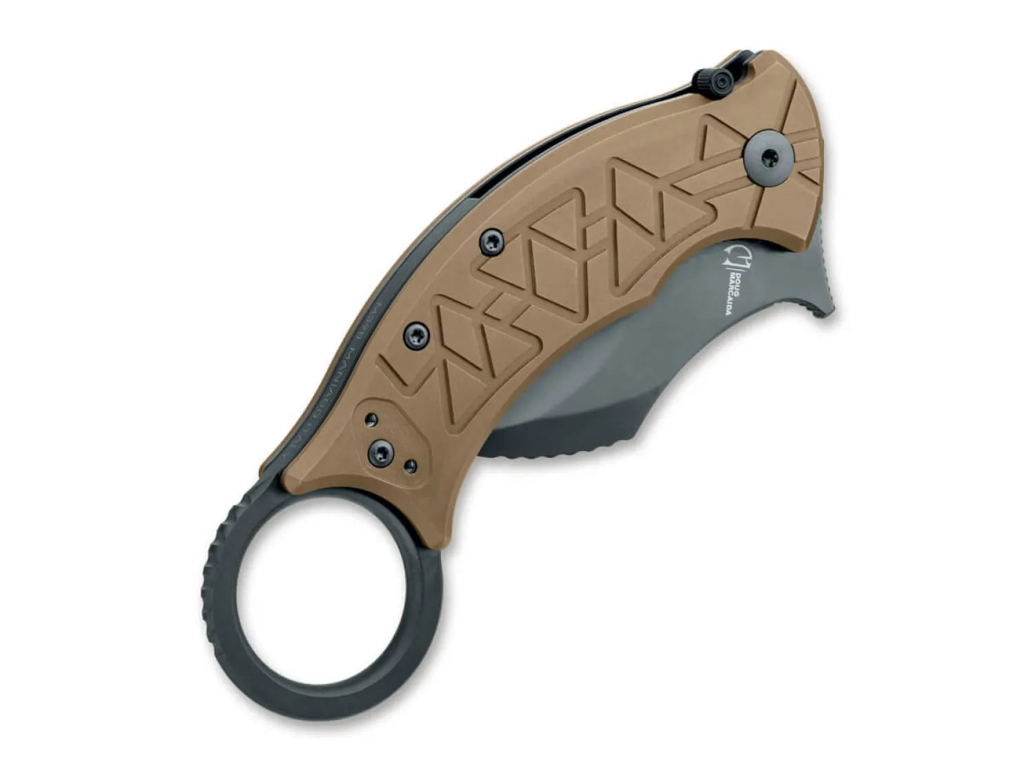 Fox Knives Tribal K Titanium Black PVD