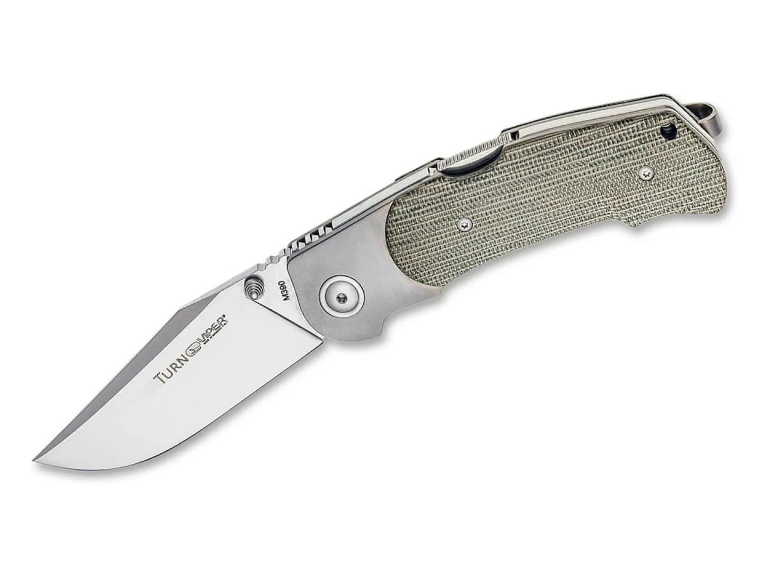 Viper Turn Micarta Green