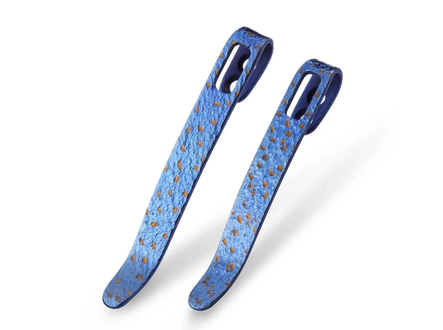 CIVIVI Two Flamed Titanium Clips T002B
