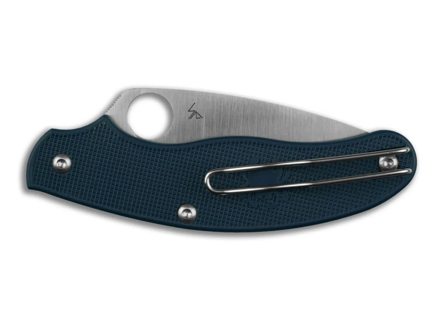 Spyderco UK Pen Knife Dark Blue