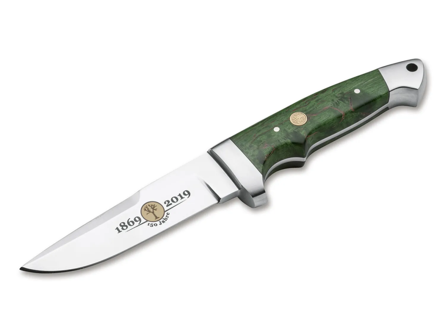 Böker Manufaktur Solingen Vollintegral 2.0 Anniversary 150 Green