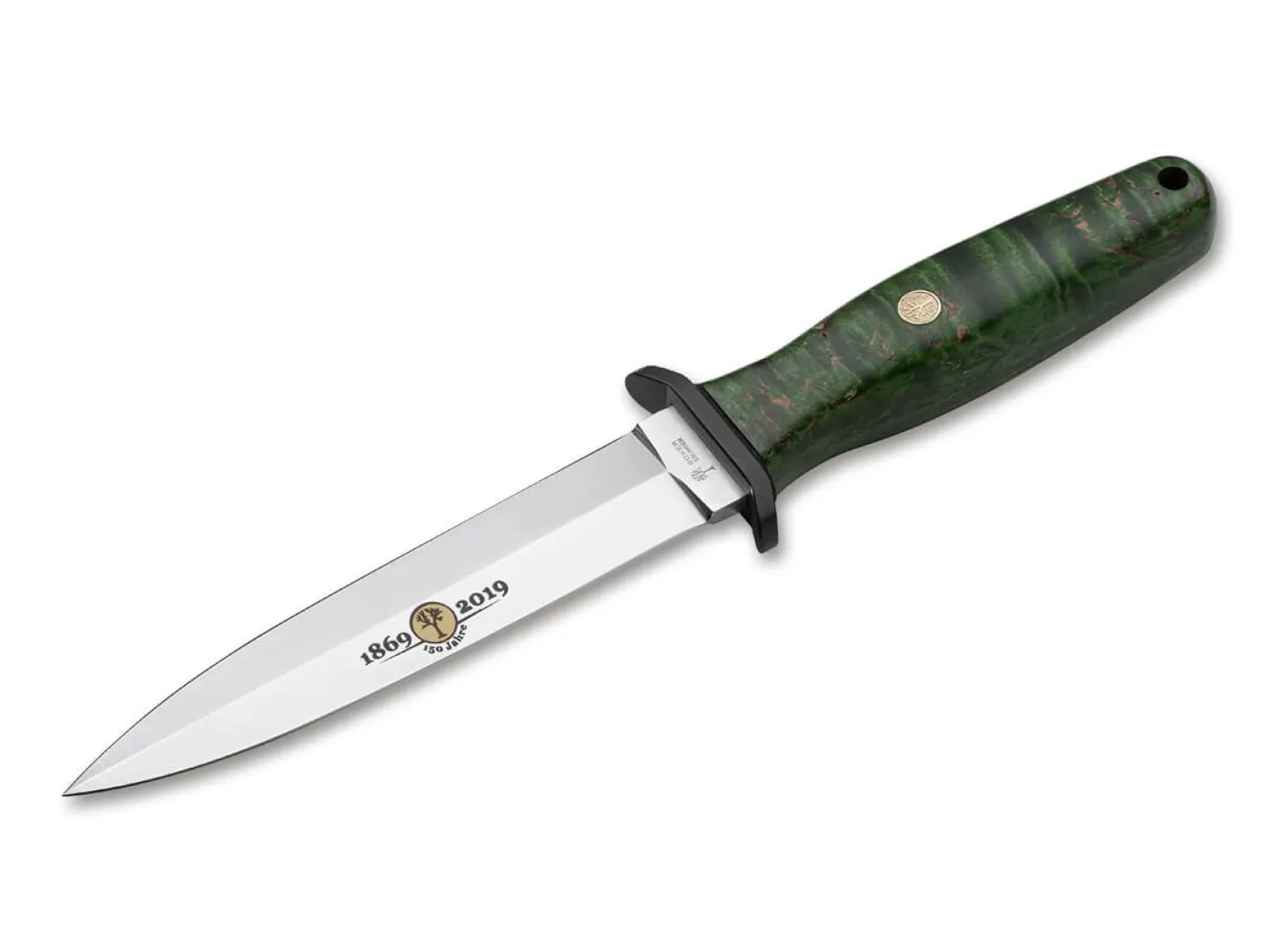 Böker Manufaktur Solingen Applegate-Fairbairn Anniversary 150 Green