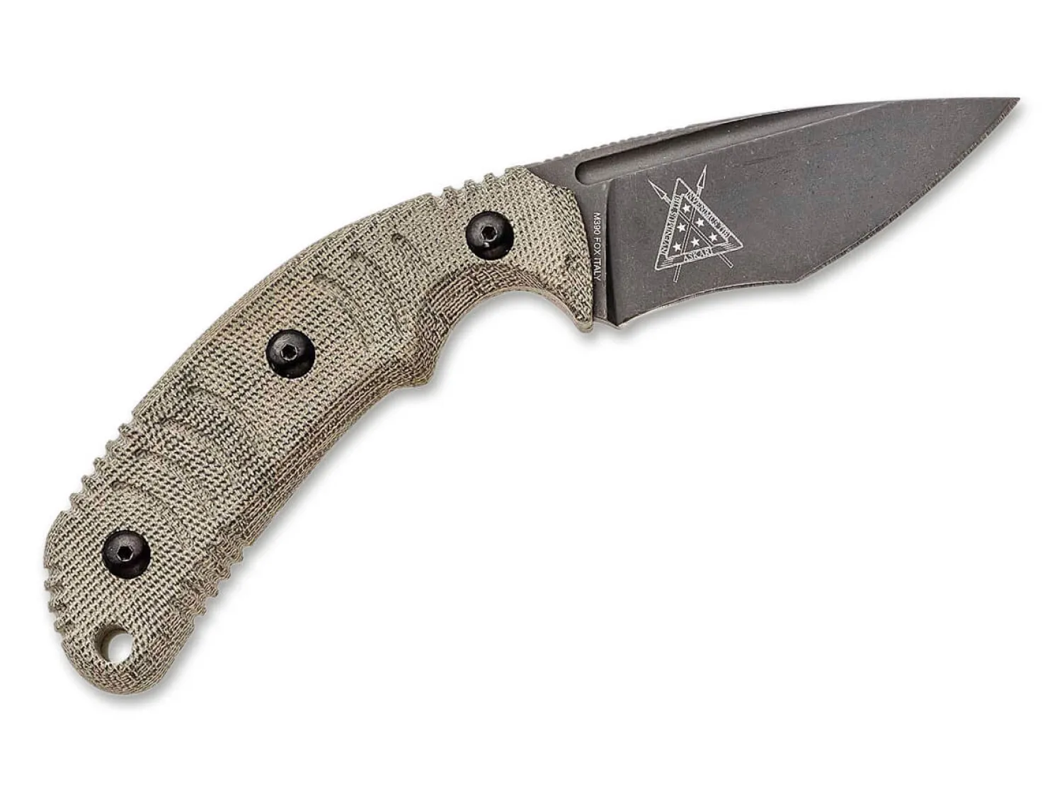 Bastinelli Knives Askari Micarta Green