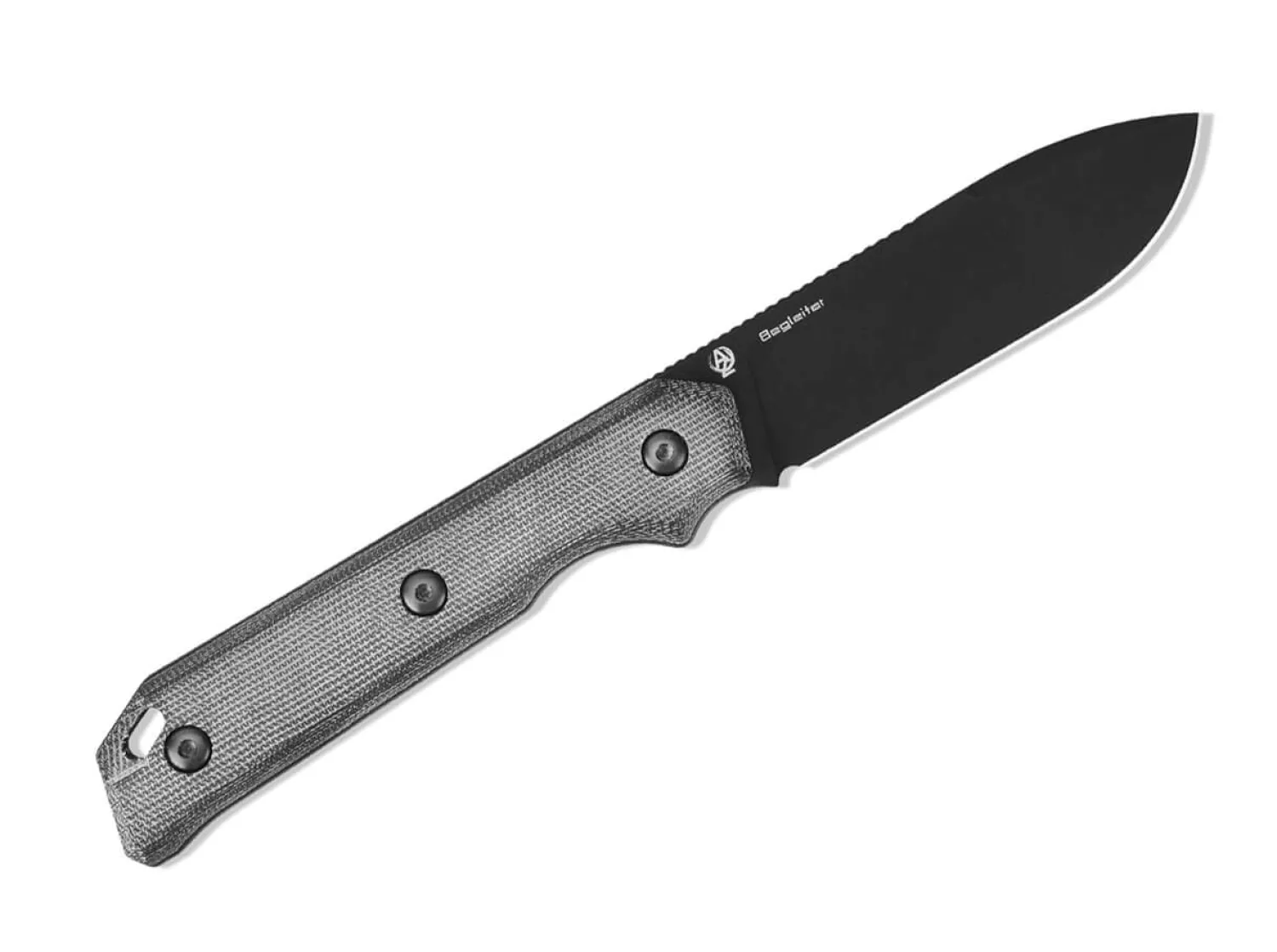 Kizer Begleiter D2 Fixed Micarta Black