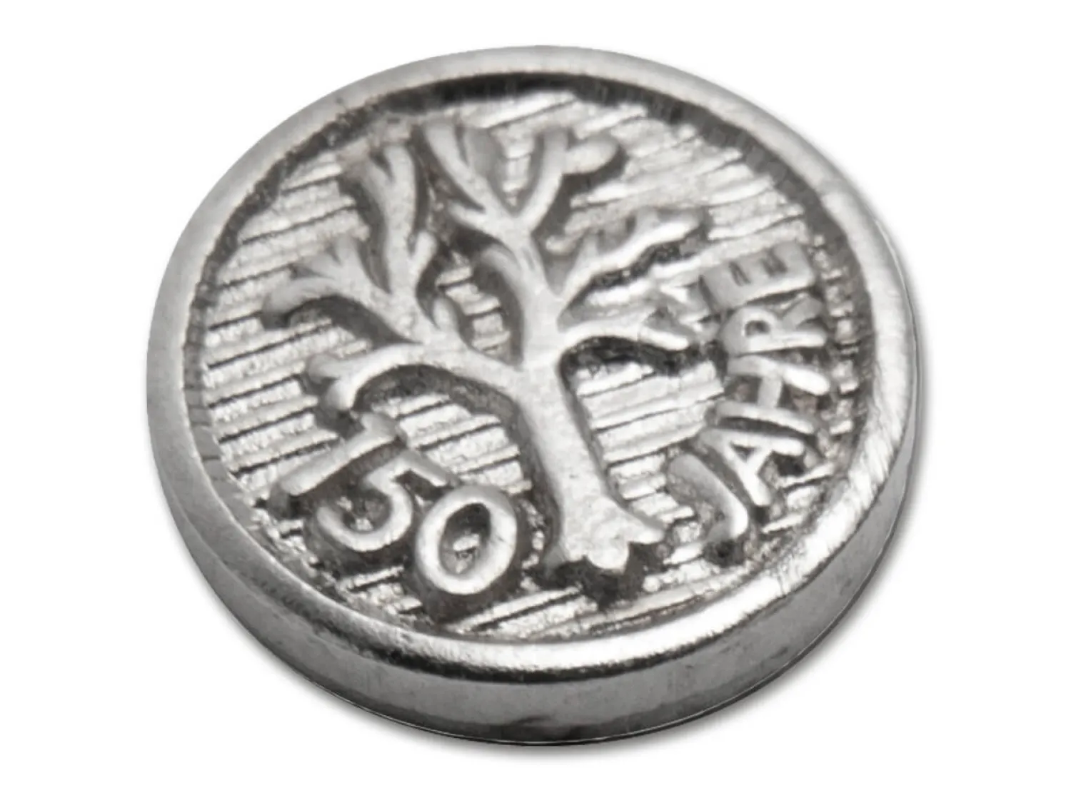 Böker Manufaktur Solingen Böker Emblem 6,5mm vernickelt 150 Jahre