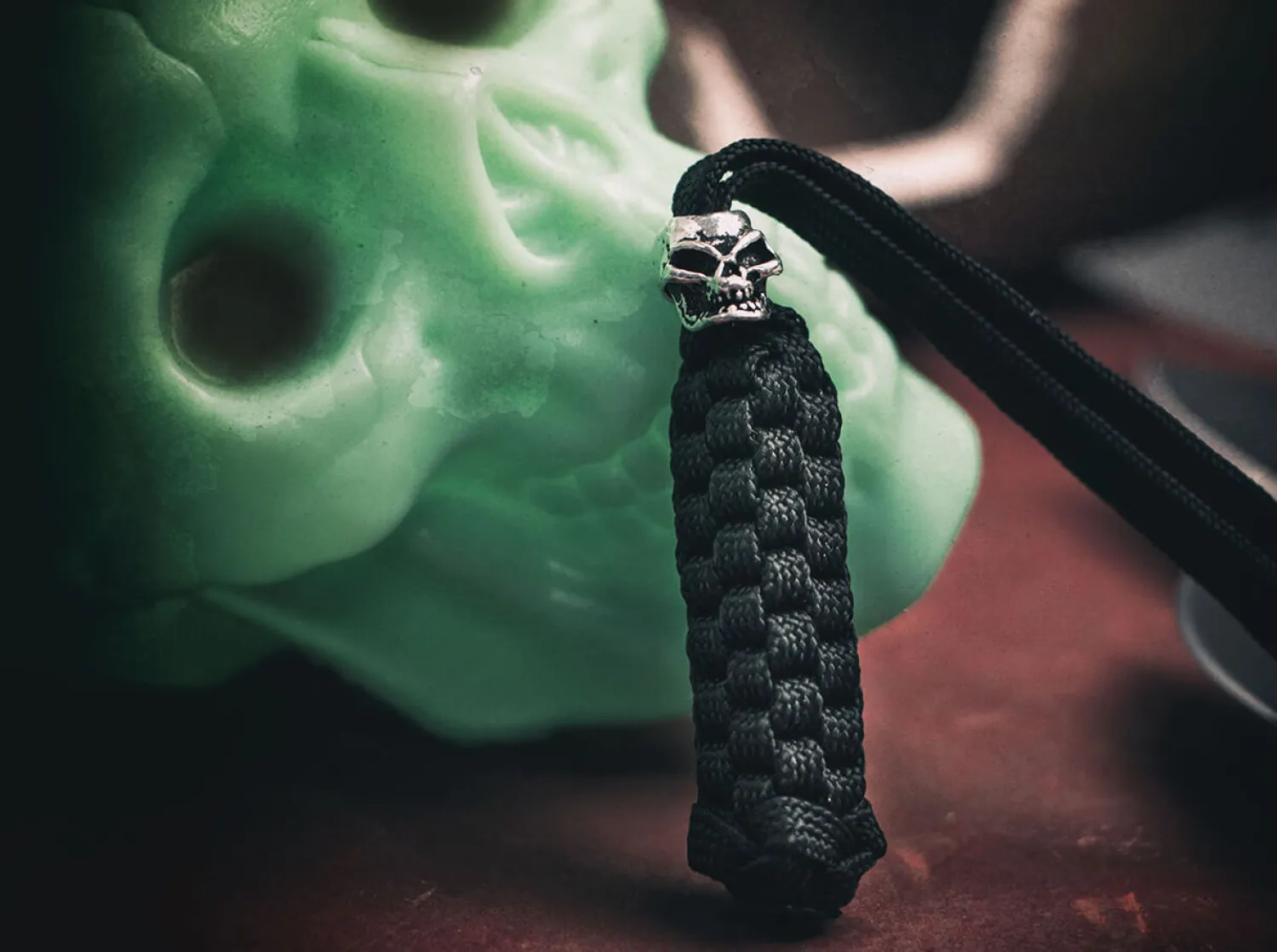Böker Plus Black Skull Lanyard