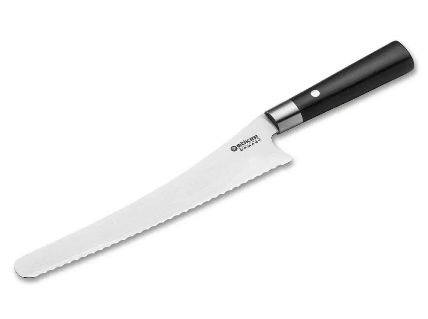 Böker Manufaktur Solingen Damast Black Brotmesser