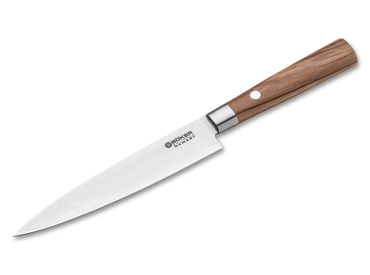 Böker Manufaktur Solingen Damast Olive Allzweckmesser