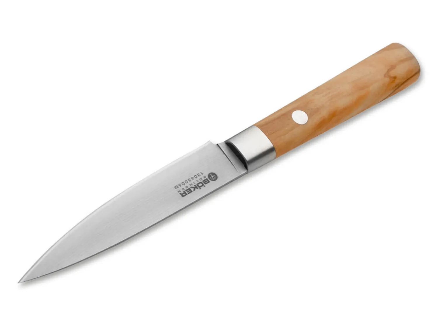 Böker Manufaktur Solingen Damast Olive Spickmesser