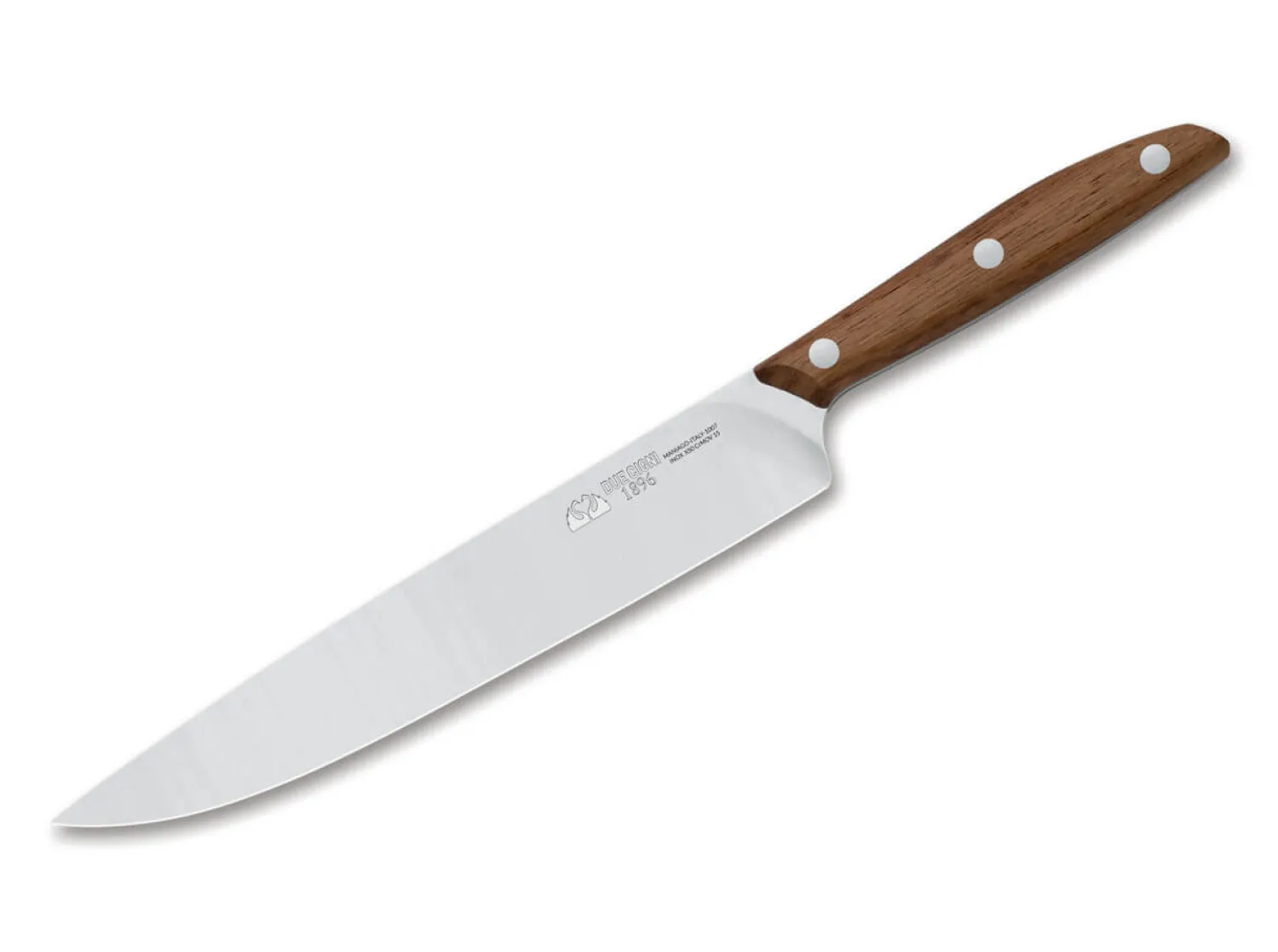 Due Cigni 1896 Fleischmesser Walnuss
