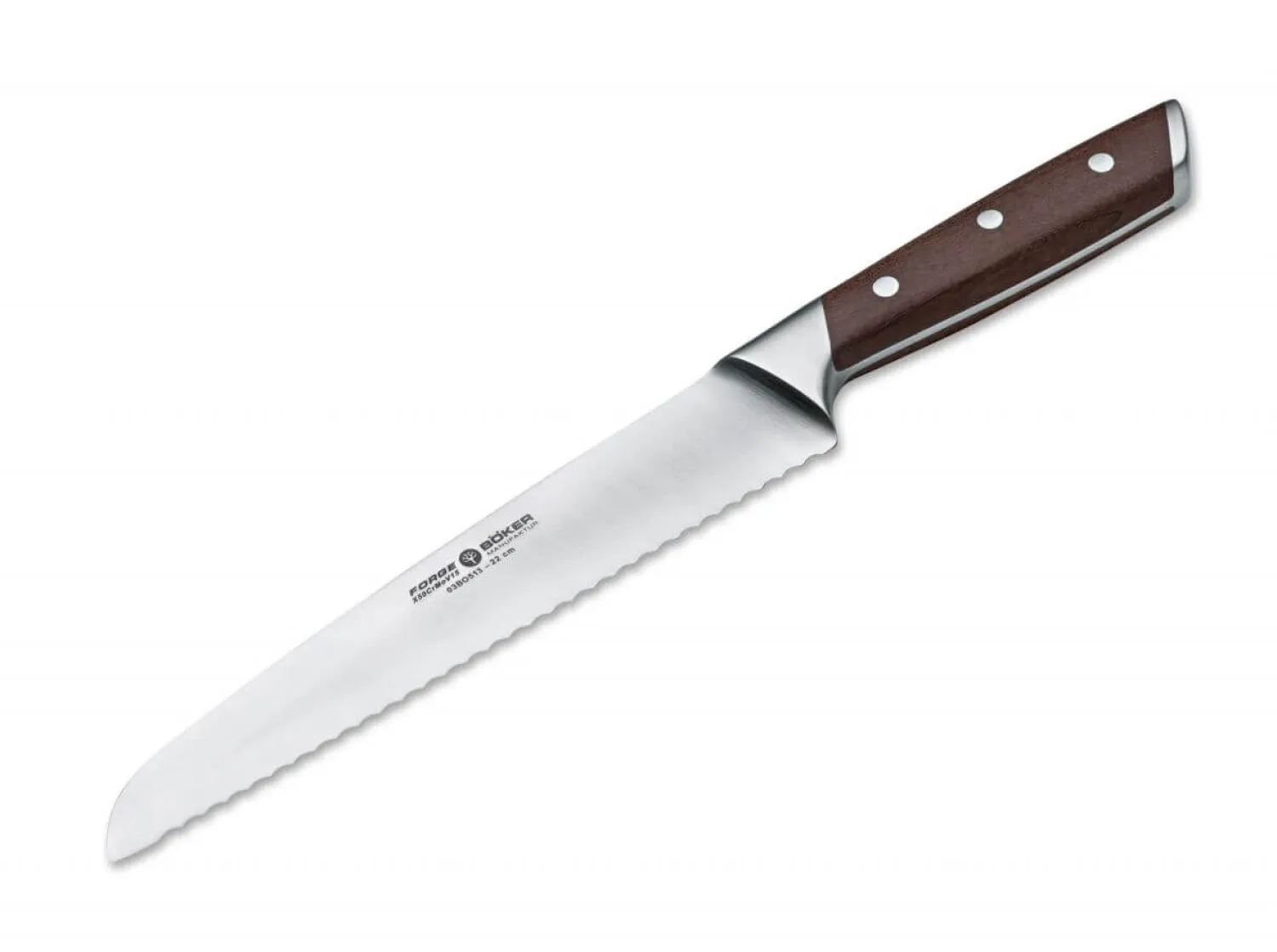 Böker Manufaktur Forge Wood Brotmesser