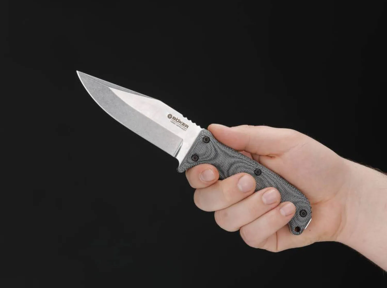 Böker Manufaktur Solingen G.E.K. Micarta Griffschalen