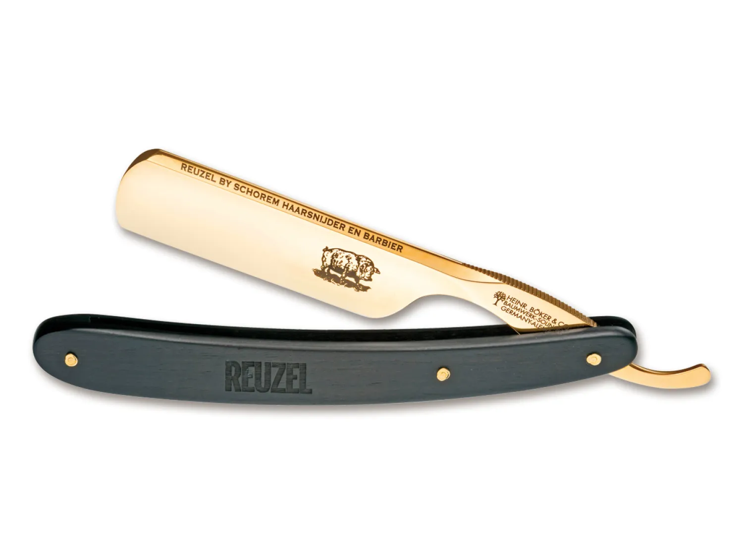 Böker Manufaktur Solingen Golden Reuzel Razor Axe