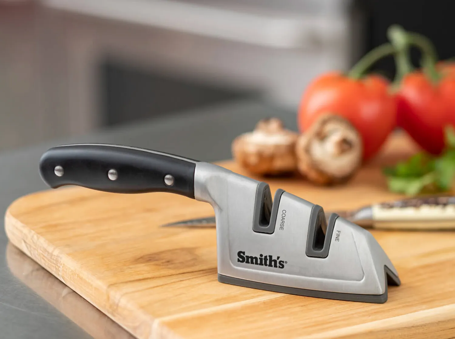 KitchenIQ Gourmet Edge Grip Pull-Through Sharpener