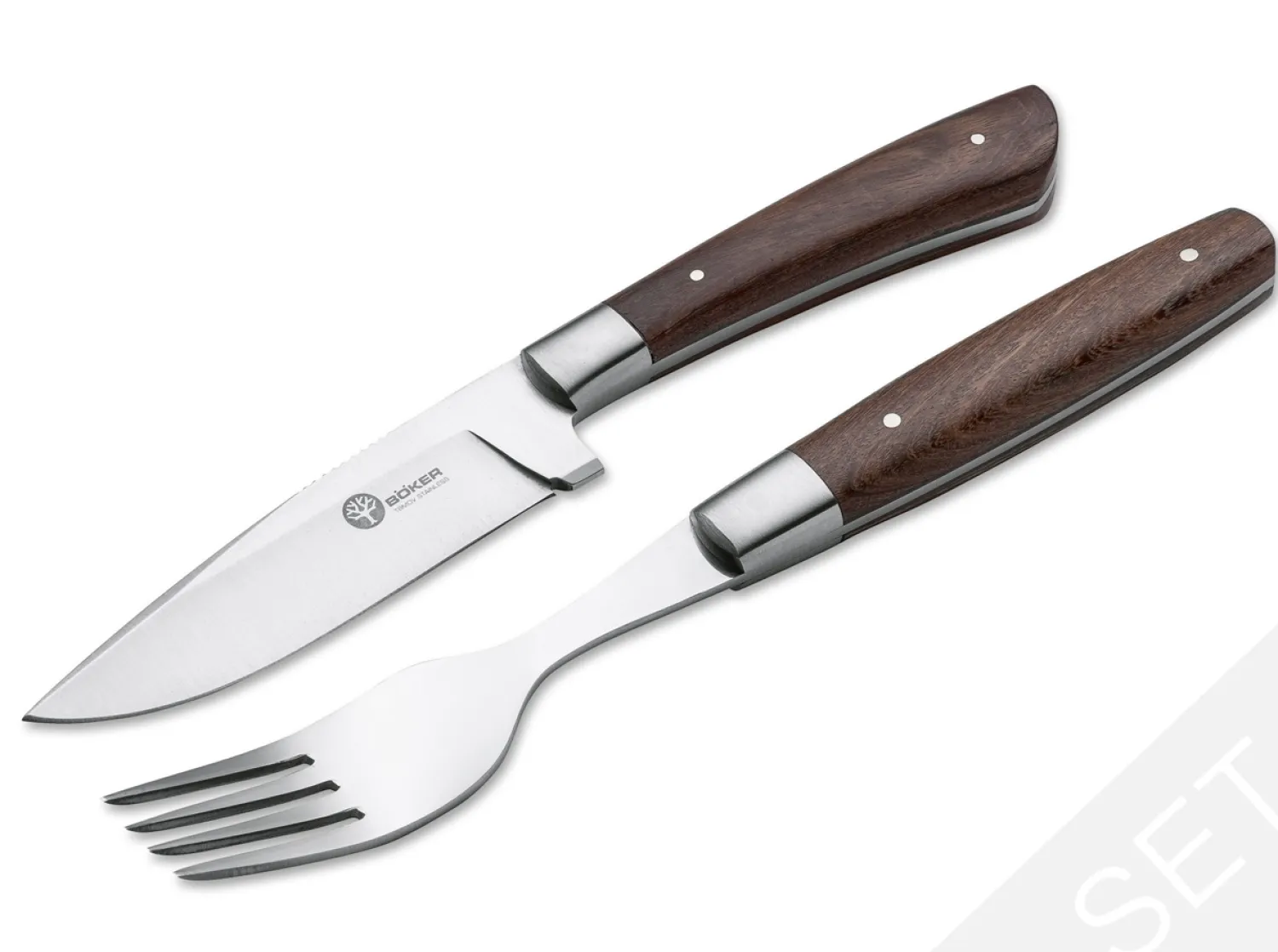Böker Arbolito Guyacan Steakbesteck Set