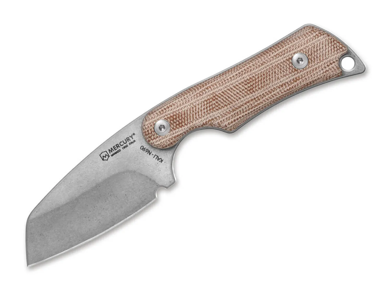 Mercury Kali Sheepfoot Mini Micarta Natural