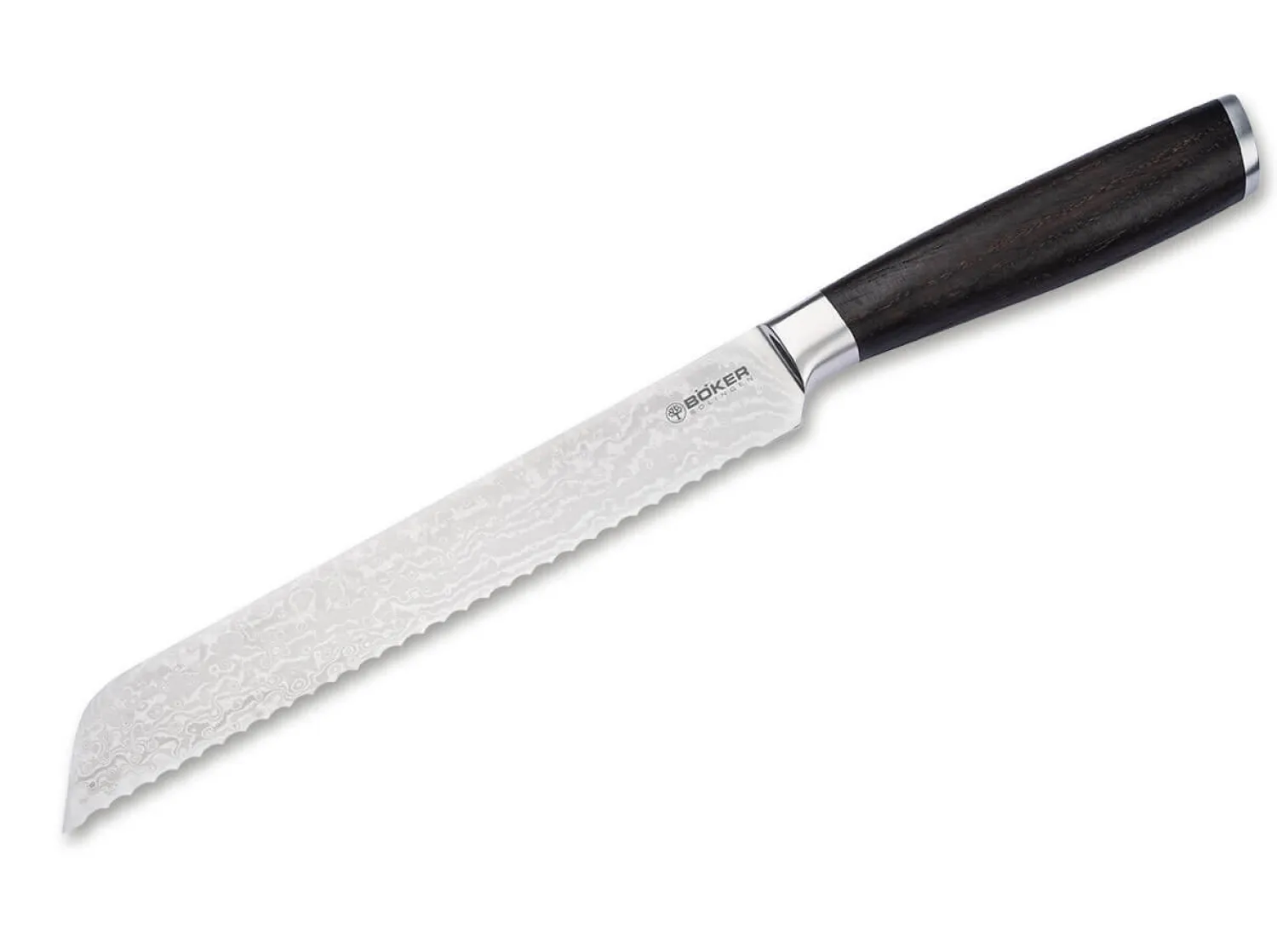 Böker Manufaktur Solingen Meisterklinge Damast Brotmesser