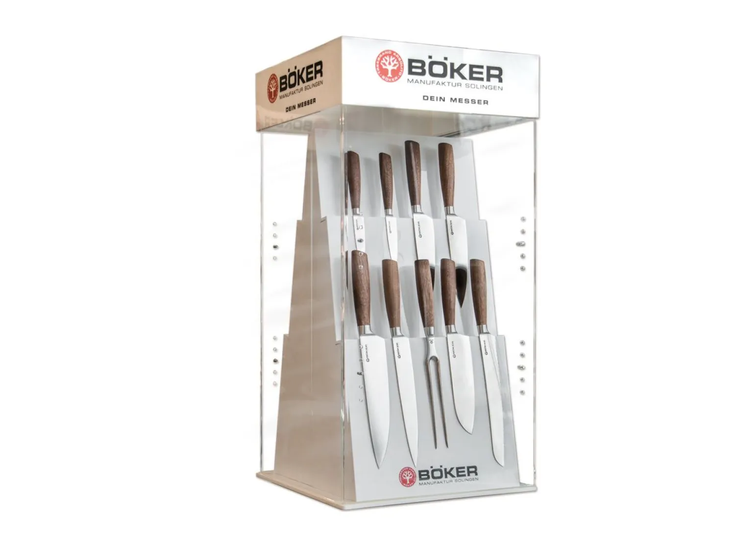 Böker Manufaktur Solingen Messer-Display für Vitrinen