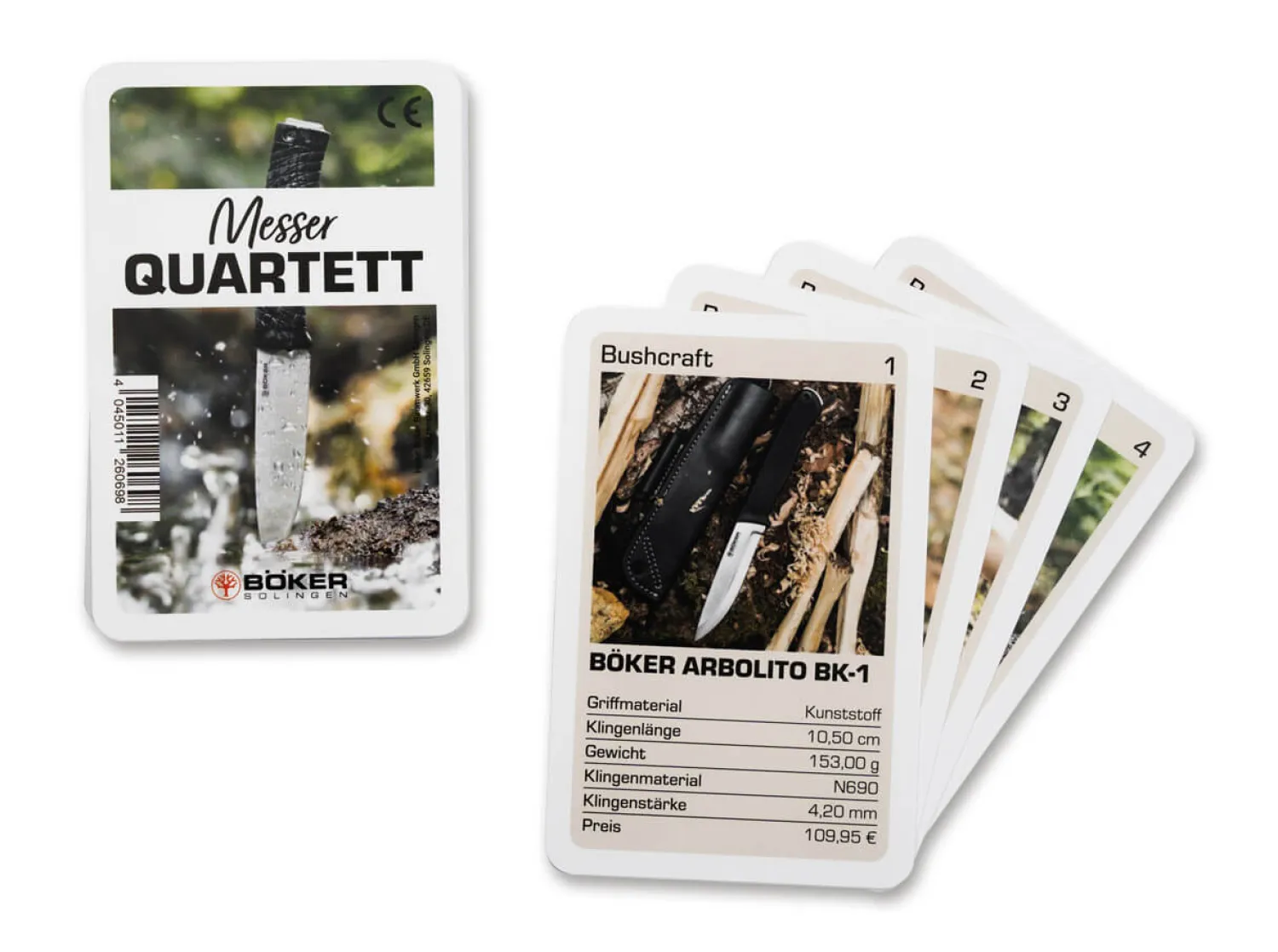 Böker Manufaktur Messer-Quartett