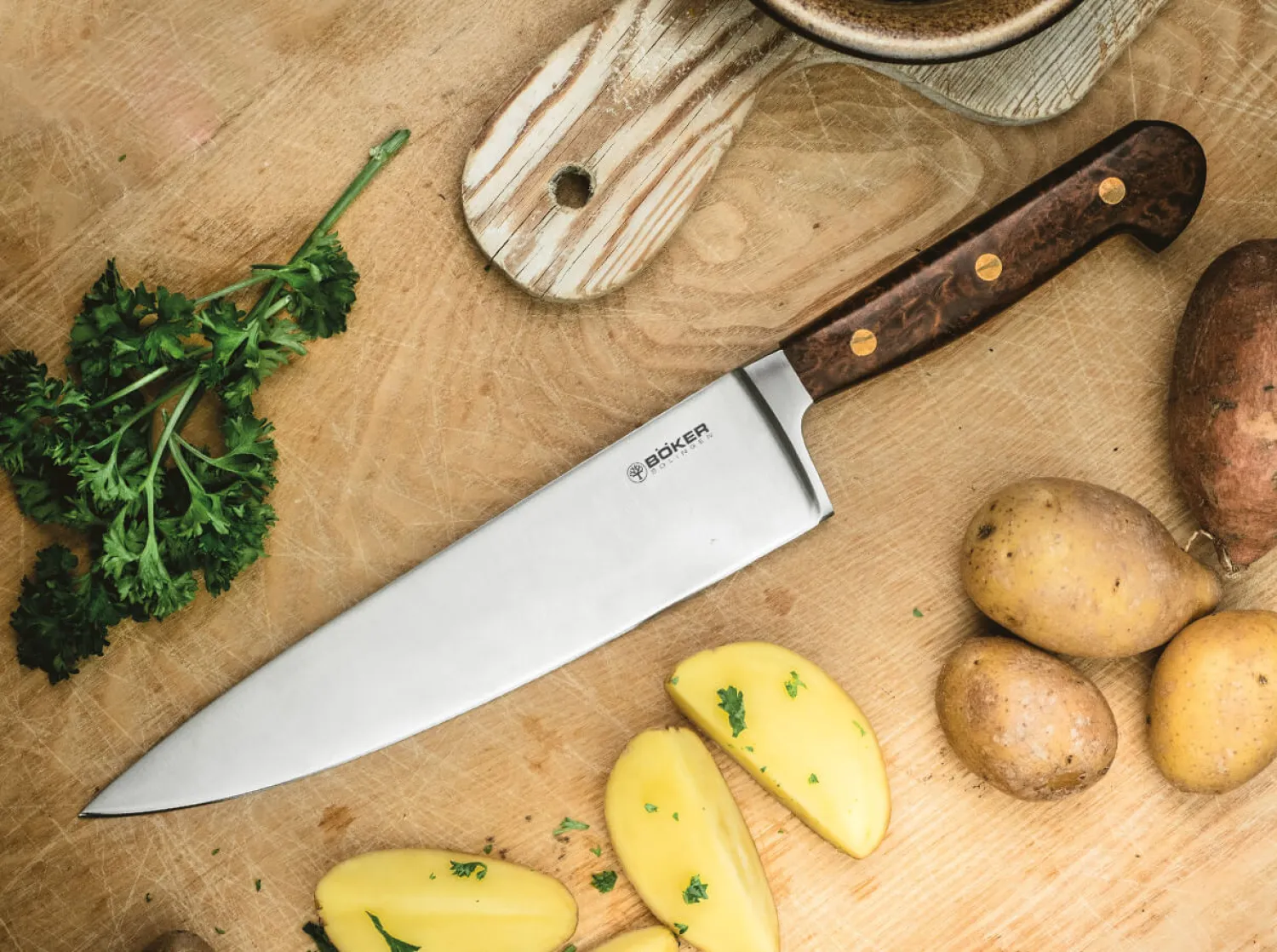 Böker Manufaktur Solingen Patina Chefmesser