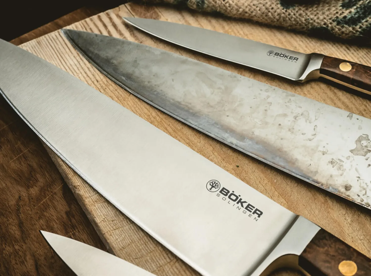 Böker Manufaktur Solingen Patina Schinkenmesser
