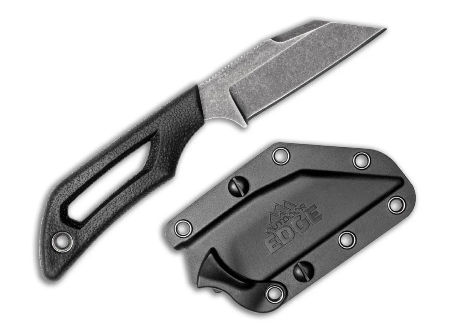 Outdoor Edge Pivot Wharncliffe Black
