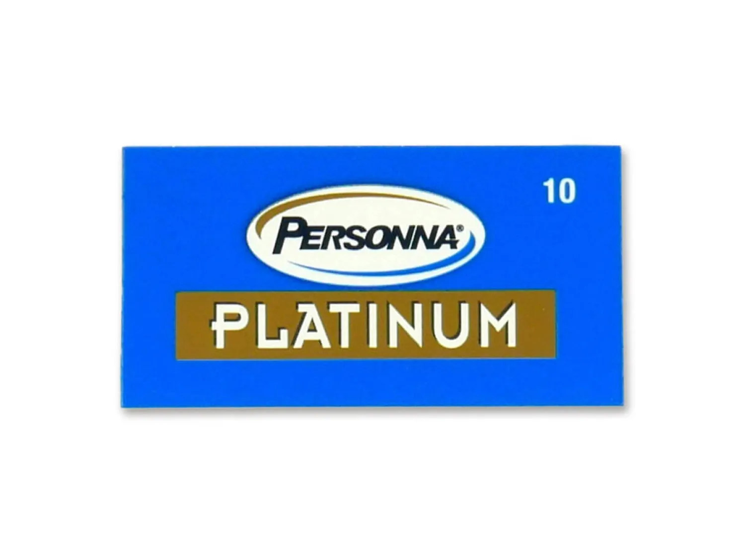Personna 10 Platinum Red Double Edge Rasierklingen