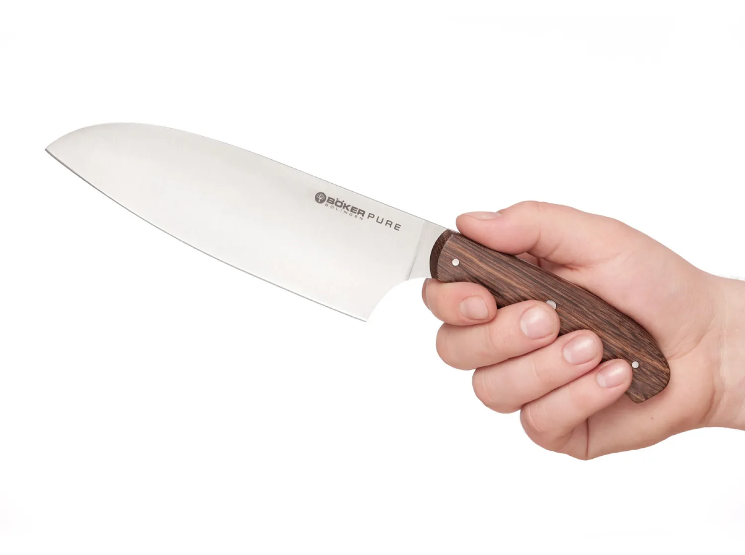 Böker Manufaktur Solingen Pure CPM Bergische Eiche Santoku