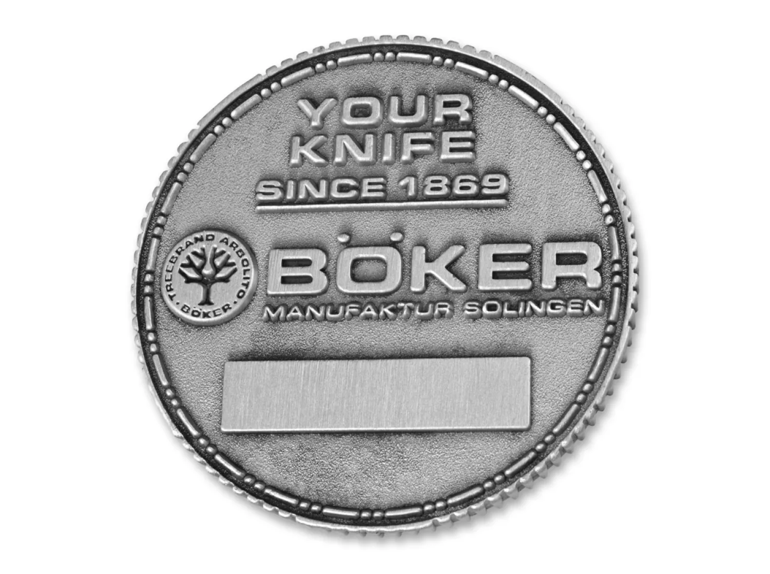 Böker Manufaktur Solingen RBB Challenge Coin