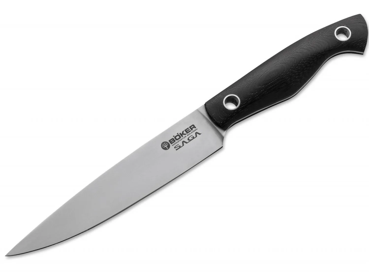 Böker Manufaktur Solingen Saga Allzweckmesser G10 Satin