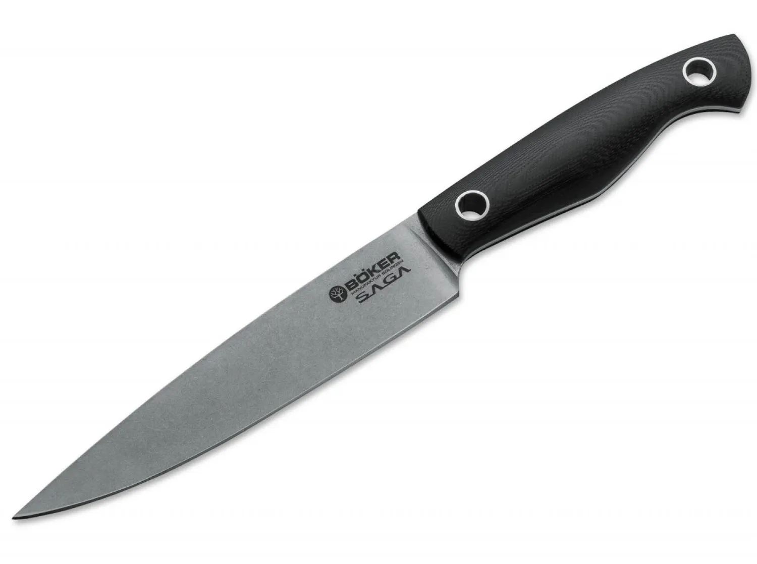 Böker Manufaktur Solingen Saga Allzweckmesser G10 Stonewash