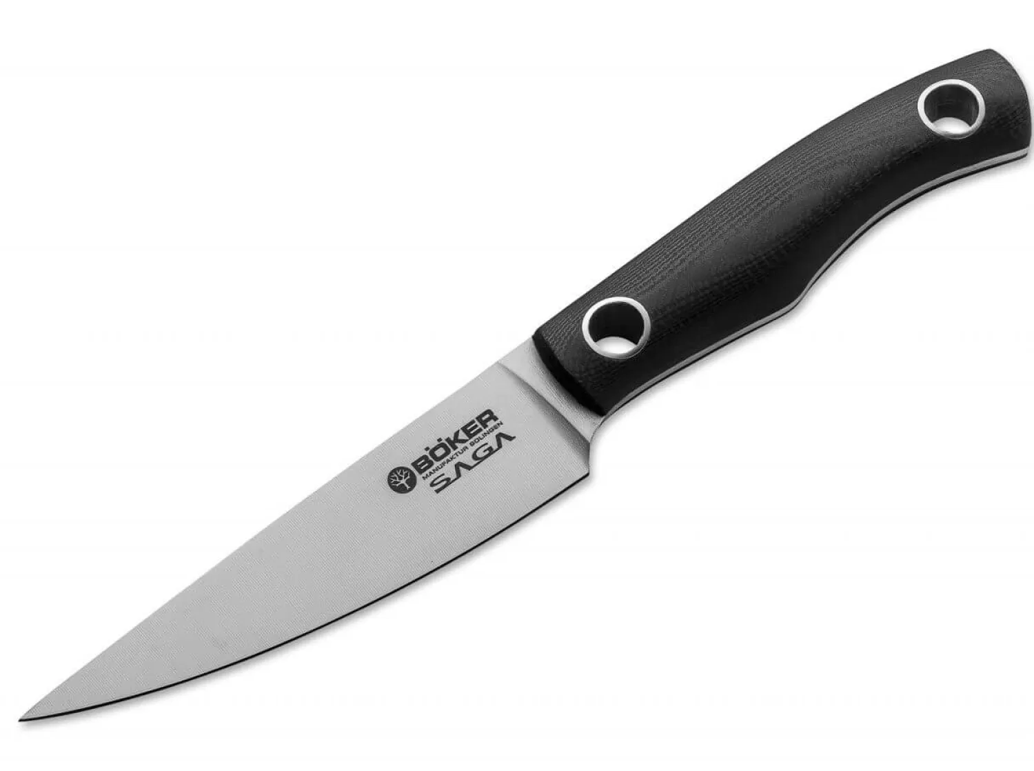 Böker Manufaktur Solingen Saga Spickmesser G10 Satin