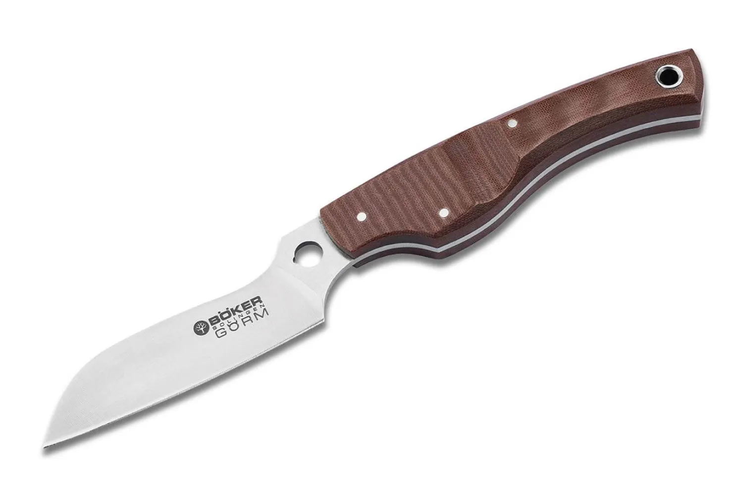 Böker Manufaktur Solingen Schälmesser Micarta