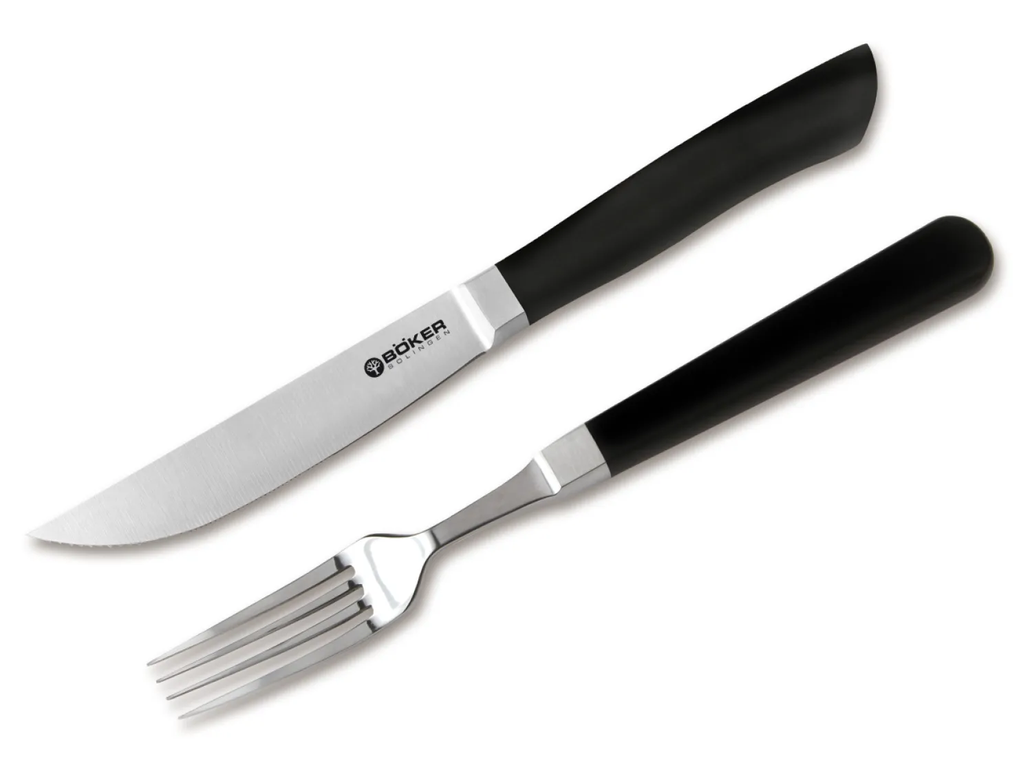 Böker Manufaktur Solingen Steakbesteck Black