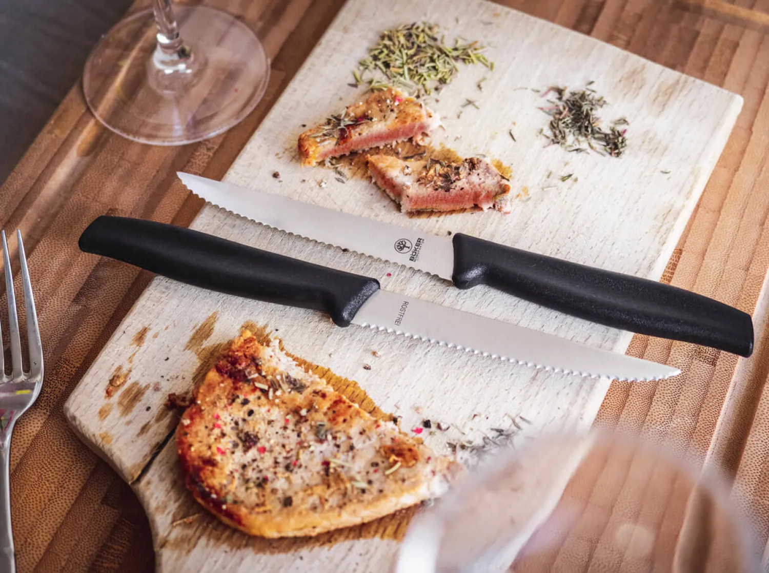 Böker Manufaktur Steakmesser Set