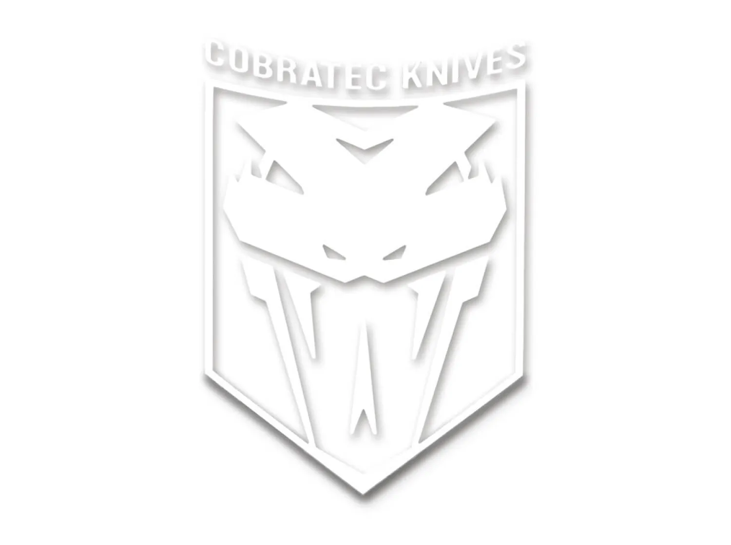 CobraTec Sticker White