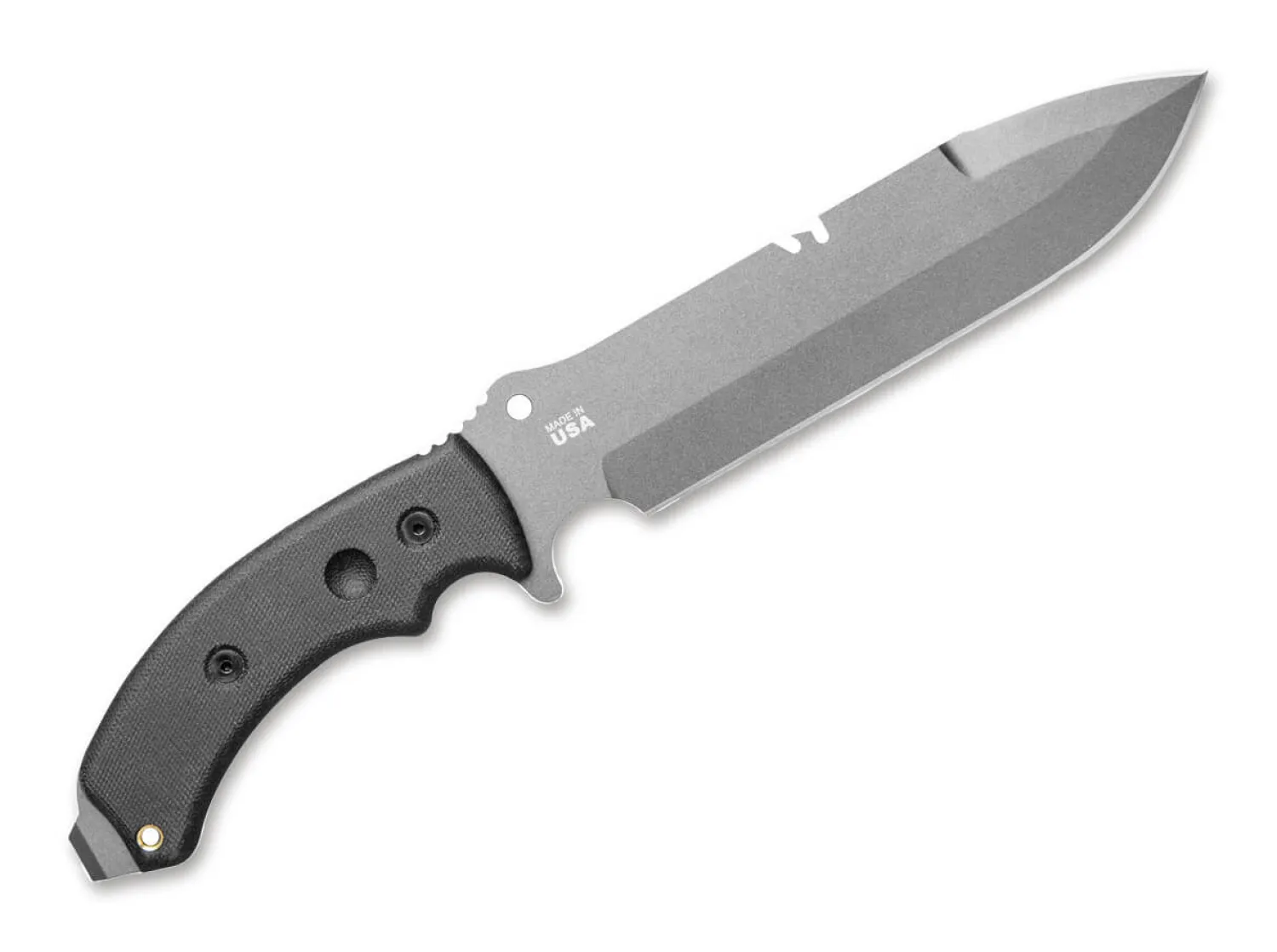 TOPS Knives Tahoma Field Knife Micarta Black