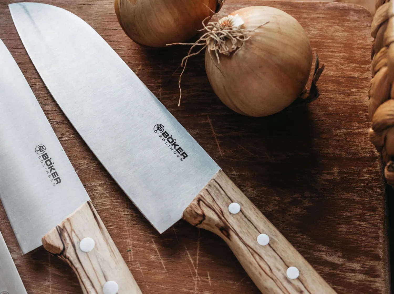 Böker Manufaktur Solingen Tenera Santoku Eisbuche