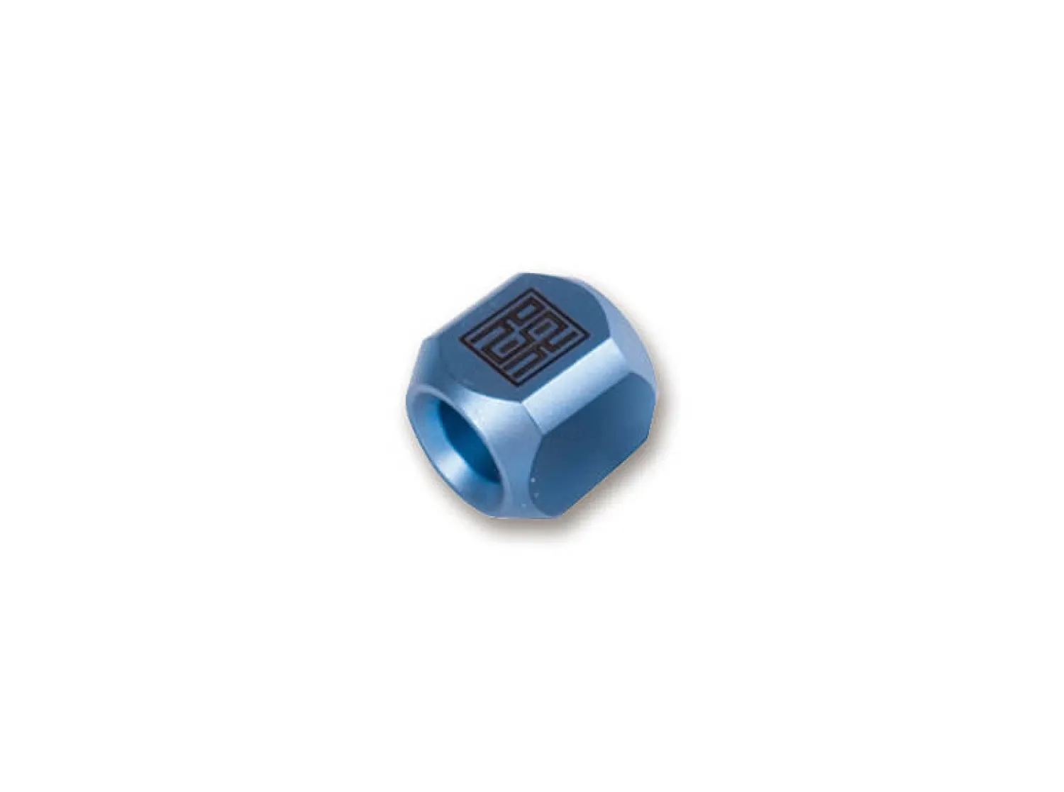 Real Steel Titanium Bead Column Blue