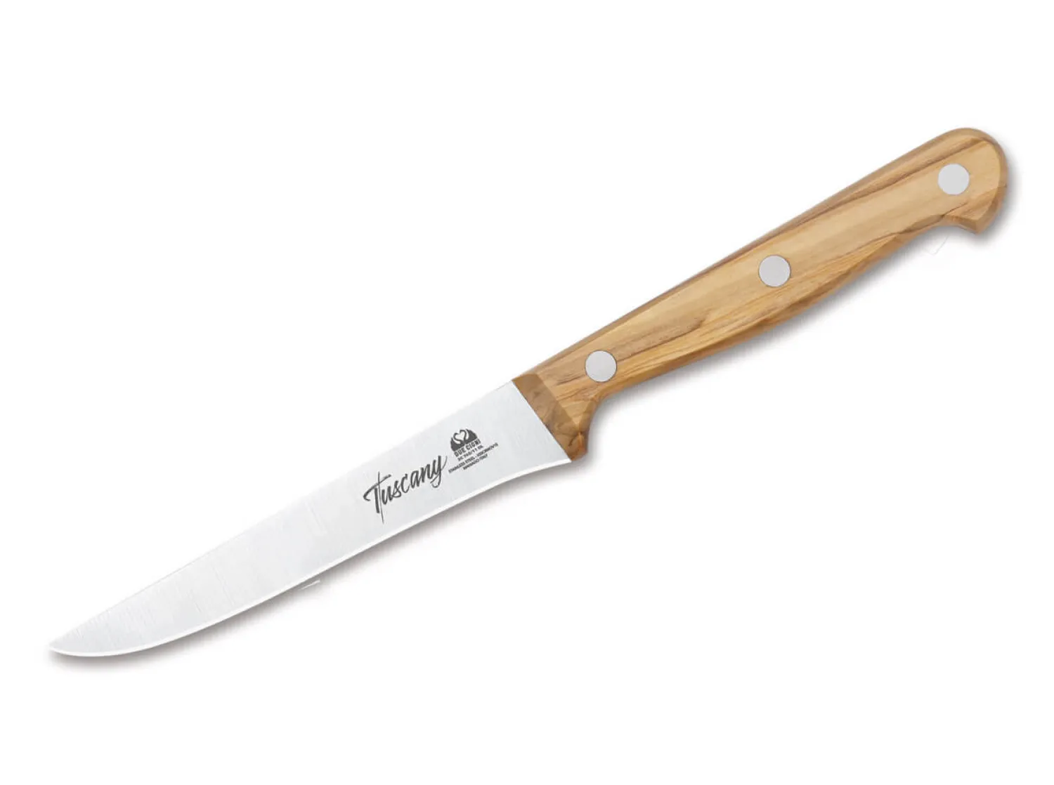 Due Cigni Tuscany Steakmesser Olive