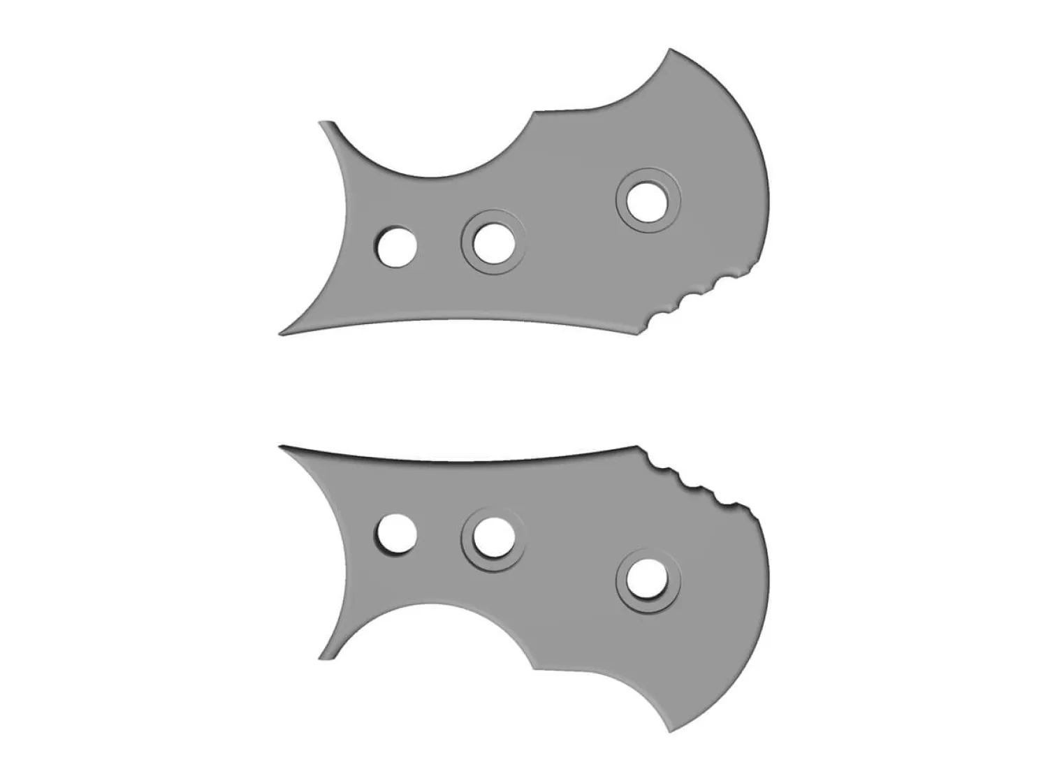 Böker Plus Urd 2.0 Zweifingergriff 3D-Modell