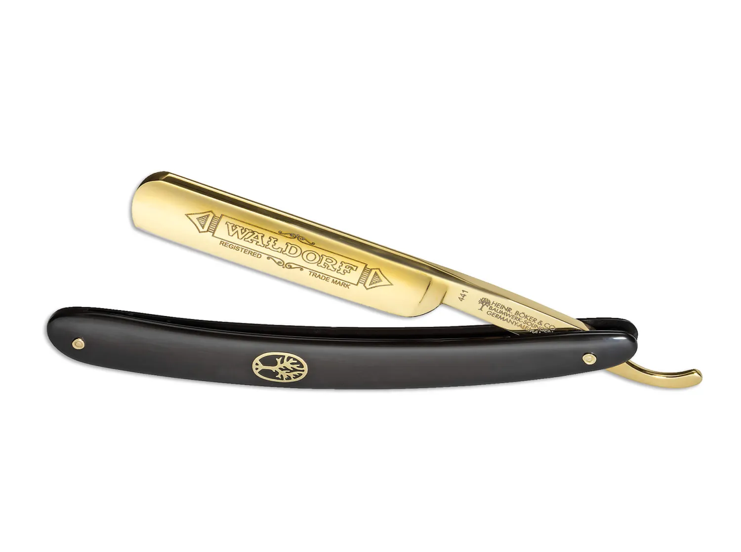 Böker Manufaktur Solingen Waldorf Gold
